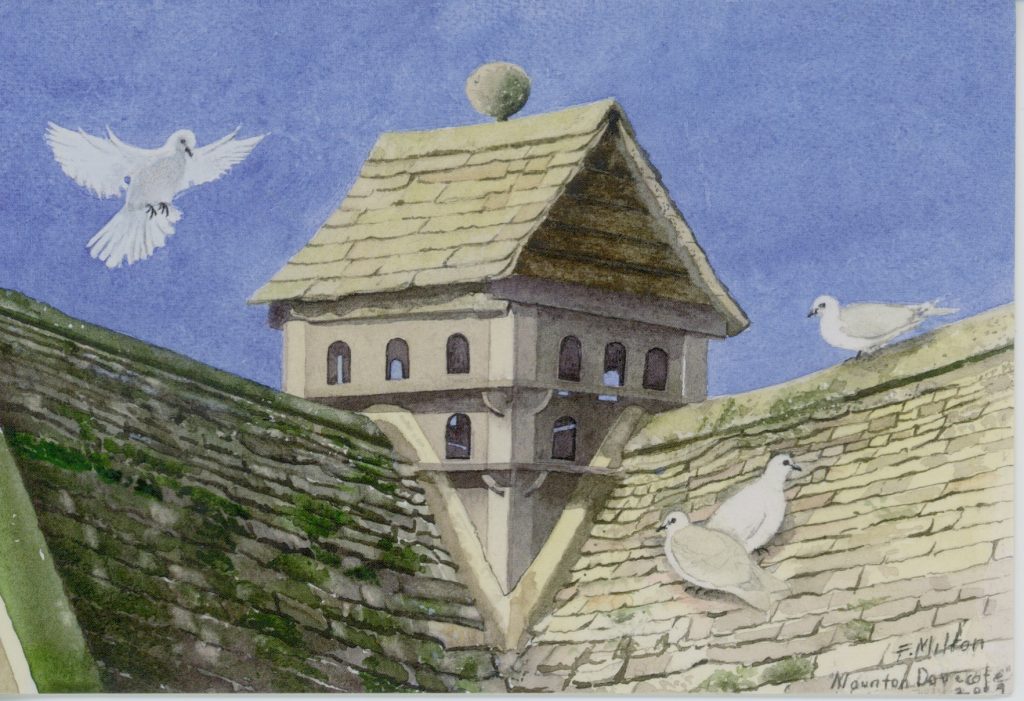 The White Doves Christmas Card