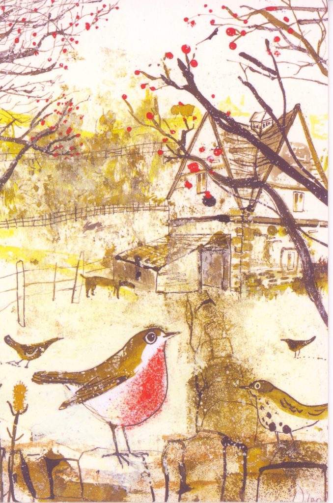 The Robin Christmas Card