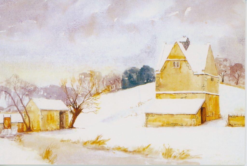 The Snowy Christmas Card