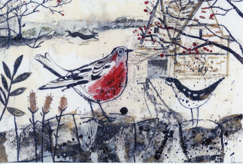 The Robin Plain Correspondence