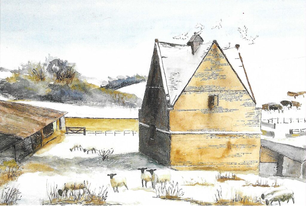 Dovecote Christmas Card